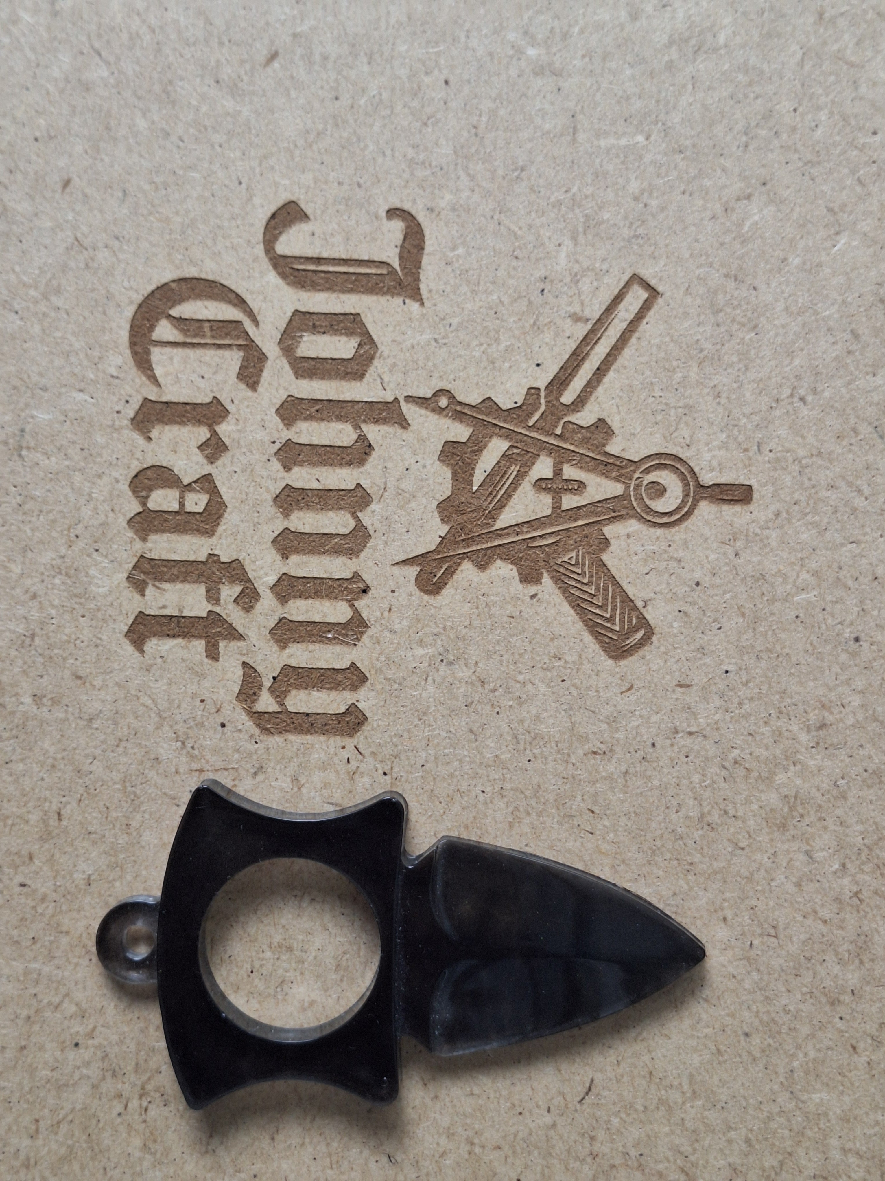 Self defense keyring