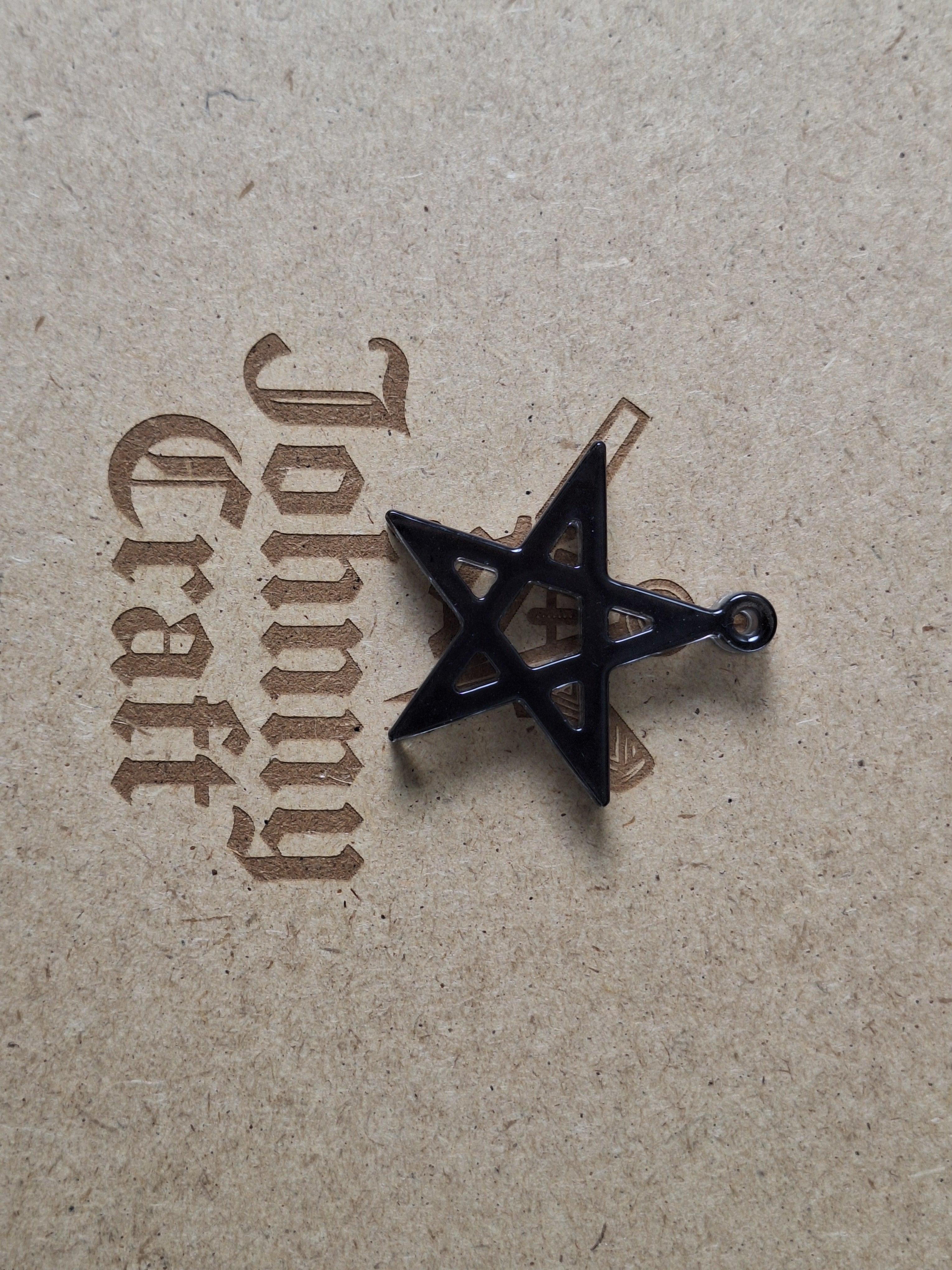 Pentagram Keychain