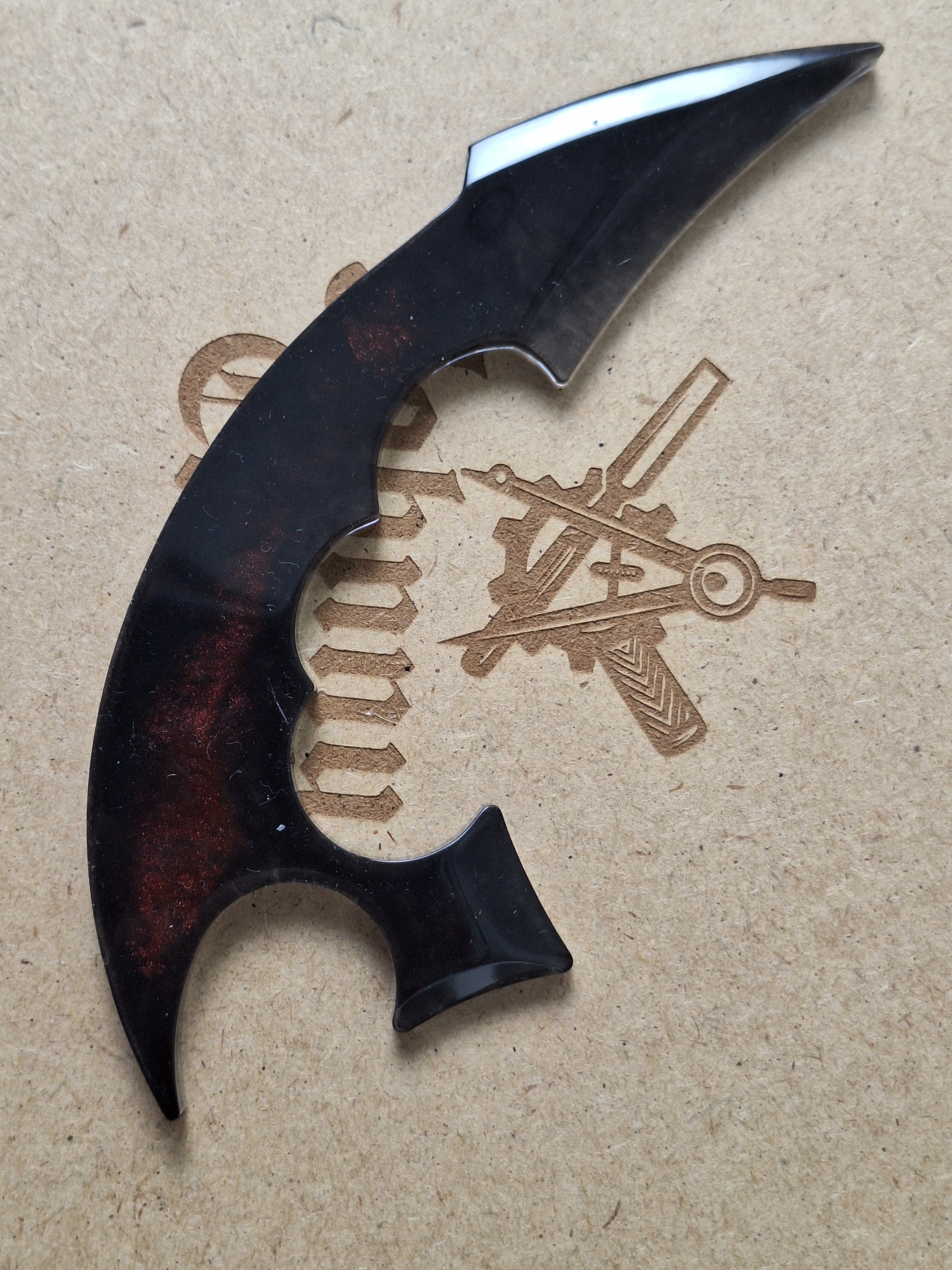 Karambit Trainer — Practice Tool | Bikerjohnny