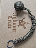 Paracord Biker Keychain